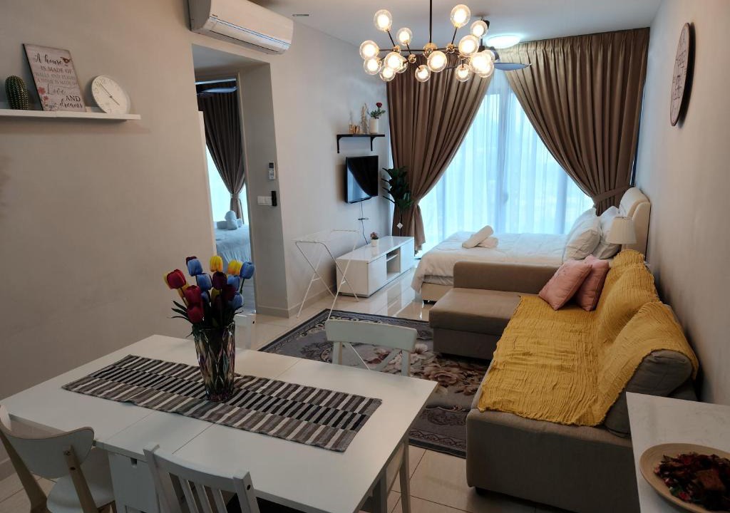 Taman Keramat Apartment | Datum Jelatek linked LRT and MALL with Netflix -Disney -WashDryer