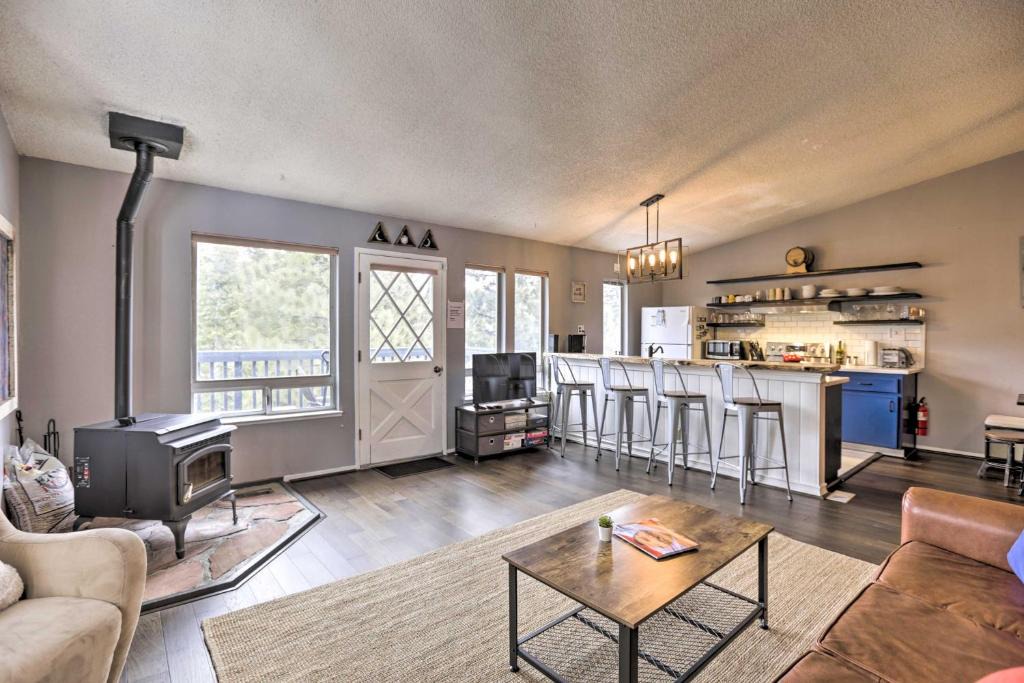 Tahoe Village House | Rustic-Chic Heavenly Condo, 5 Mi to Nevada Beach