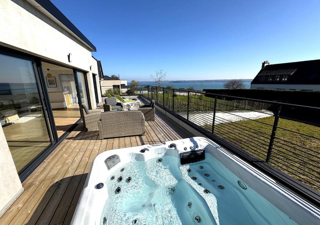 Carantec Villa | Villa Armor Vue mer et Spa