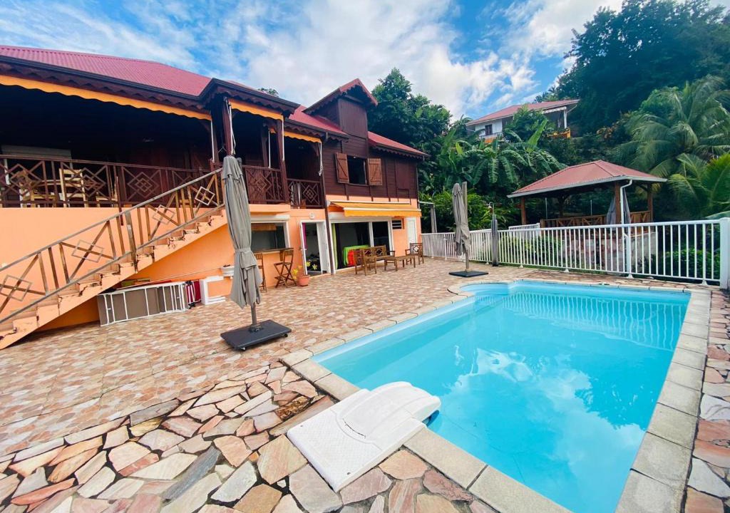 Bouillante Villa | Villa de 4 chambres avec vue sur la mer piscine privee et jardin clos a Bouillante a 3 km de la plage