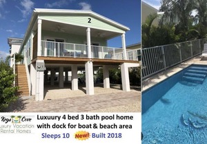 (#2)Our Beautiful New Single Family 4 Bed 3 Bath Pool Home w Free Dock