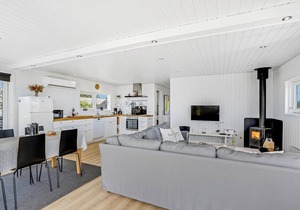 Awesome home in øster assels with sauna