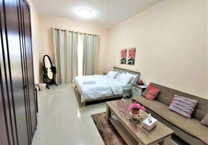 Furnished studio in Al Hamra village with Lagoon view in RAK