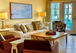 Waterfront luxury Villa 43 with sunset views and boat slip