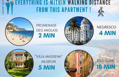 Gambetta Apartment | 70 m² Apartment ∙ 2 bedrooms ∙ 4 guests