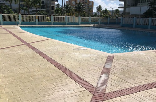 Vilomar Apartment | Stunning view! Beachfront apartment in Playa Azul 1 with cable & Wifi