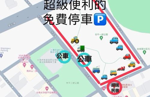 Anping House | 安平胡桃民宿-公園景觀泡腳池-免費停車-專屬電梯-烤肉租借