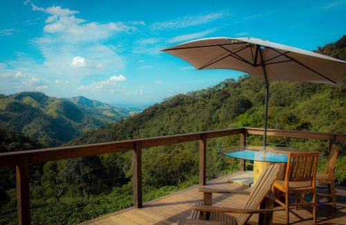 Cambui Ski Chalet | Cabana com vista para as montanhas, ofurô e Starlink