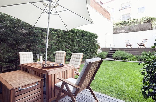 Sant Gervasi Apartment | Distinctive Sarrià Duplex with Private Pool for 10