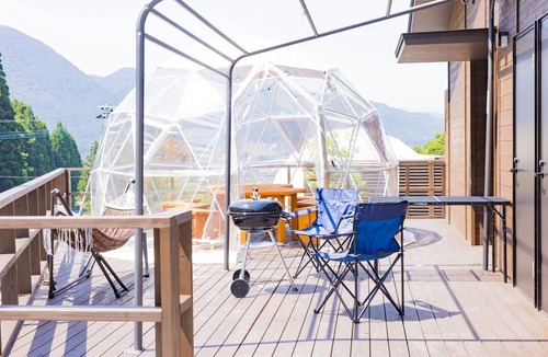 Yufu Cabin | Dome Tent With Private Hot Spring/Yufu Ōita