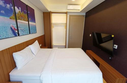 Pantai Indah Kapuk Apartment | gold coast pik BEACH ROOM 1br netflix wifi sofa bed
