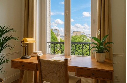 Notre-Dame-des-Champs Apartment | Haussmann Flat by 6th Jardin du Luxembourg + Classic 1966 Mustang Experience