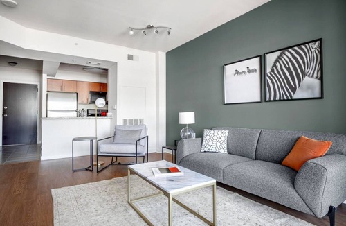 West End Apartment | Hip Foggy Bottom 1BR w/Gym, Pool, W/D, nr. IMF & Metro, by Blueground