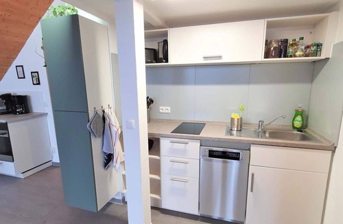 Seevetal Apartment | In the holiday home Hamburg: Apartment 2 with a covered balcony in a quiet location!