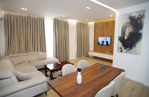 Korce Apartment | L&M Homes in Korca City, Cozy Modern Apartment near Center with view