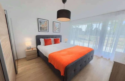 Nyon Apartment | Modern 2-Bedroom Apartment with Spacious Outdoor Terrace
