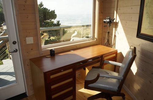 Port Orford House | Oceanfront retreat: beachfront with views from almost every room!