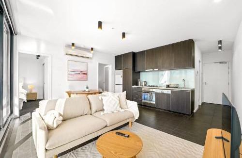 Docklands Apartment | Perfect Melbourne CBD Apt on La Trobe with parking