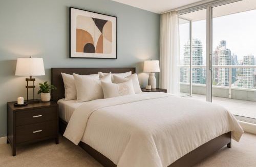 Coal Harbour Apartment | Premium 2 BR Apartment with Floor-to-Ceiling Windows Coal Harbour
