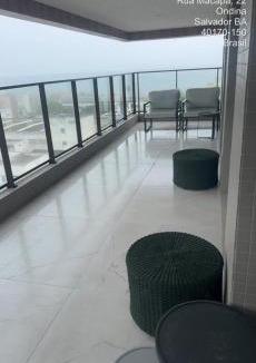 Ondina Apartment | Quarto e sala em Ondina, Salvador, Bahia, decorado