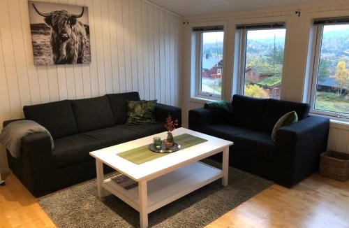 Hovden Apartment | Ramsbu utsikt terasse selvhushold