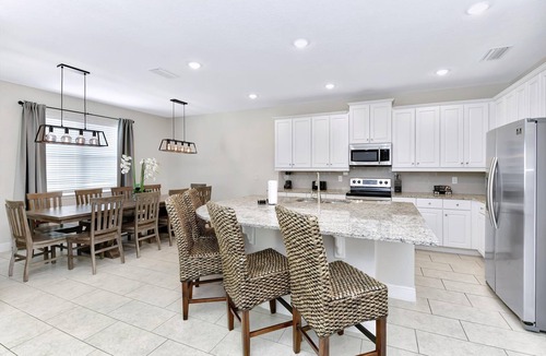 Galilee House | Stylish Home with Themed Rooms, Game Room and Waterpark & Resort Access near.