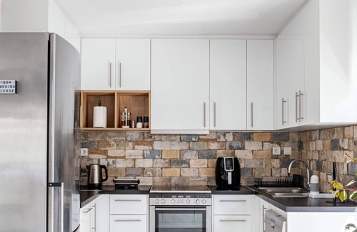 Palaio Faliro Apartment | The Black Marble - Sea View/2BR/1,5BA