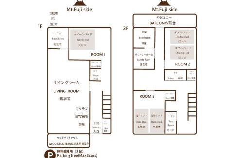 Gotemba Villa | villa hanasaku 富士御殿場 アウトレット