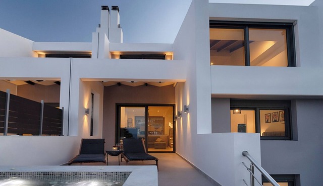 Serenity Villa 1 with Jacuzzi, Castle & Sea View