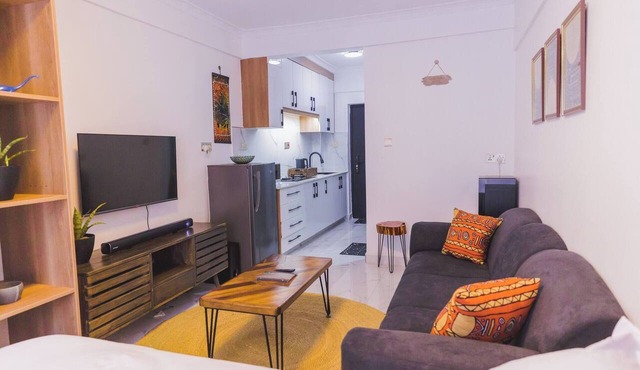 Stylish Studio in Smart Homes Kilimani,Yaya Centre Nairobi,Gym and free parking