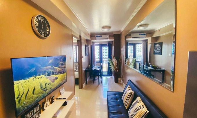 Barangay 76 Condo | 1 BR Fully Furnished Condo Across MOA with Pool and Parking - S Res. Unit 0916