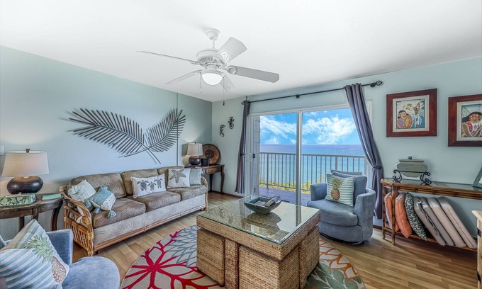 Princeville Condo | OCEAN FRONT! STUNNING OCEAN VIEWS FROM EVERY ROOM IN THIS 2BR 2BA CONDO