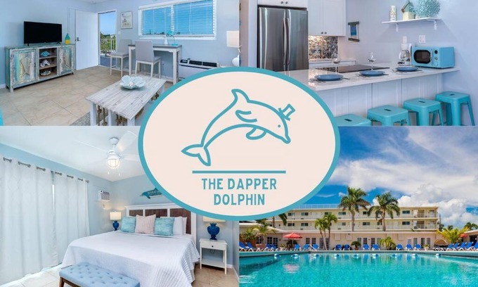 Marathon Apartment | Updated WATERFRONT, pool, tiki bar, boat ramp, etc