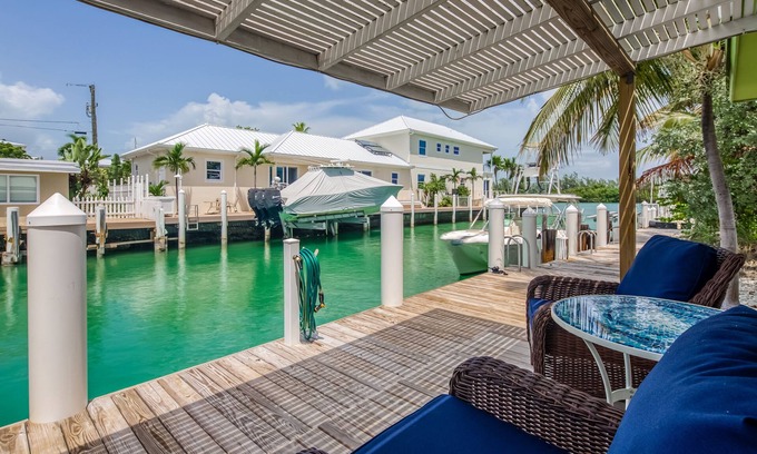 Little Venice House | Waterfront Home w/Private Dock, Outdoor Shower & Home Office - Dog-Friendly