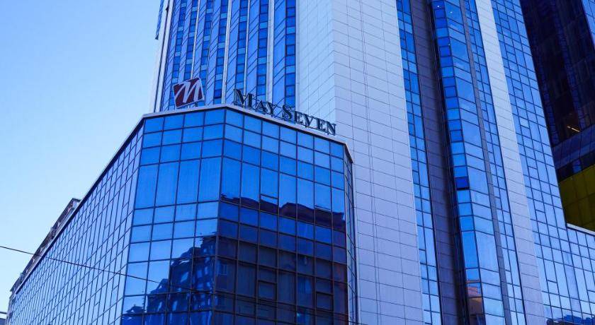 Photo of Buildings in Downtown Ulaanbaatar