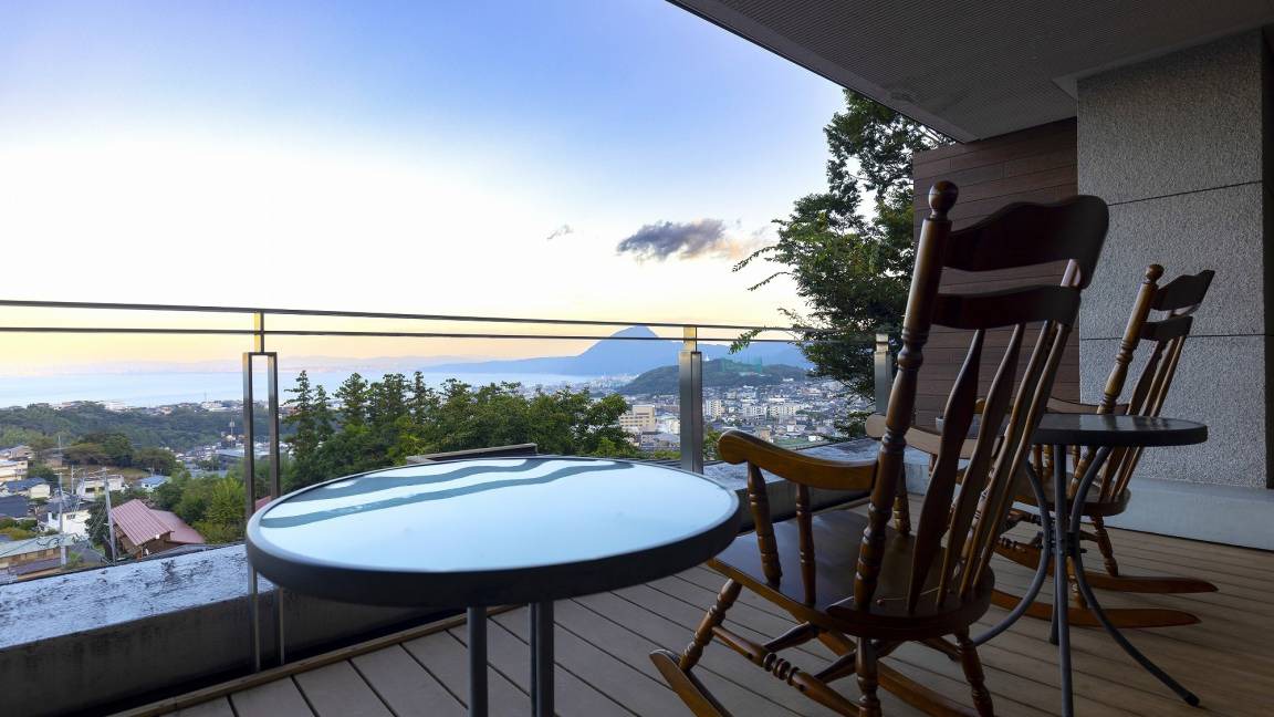 Photo of Patio Balcony in Kannawa Onsen