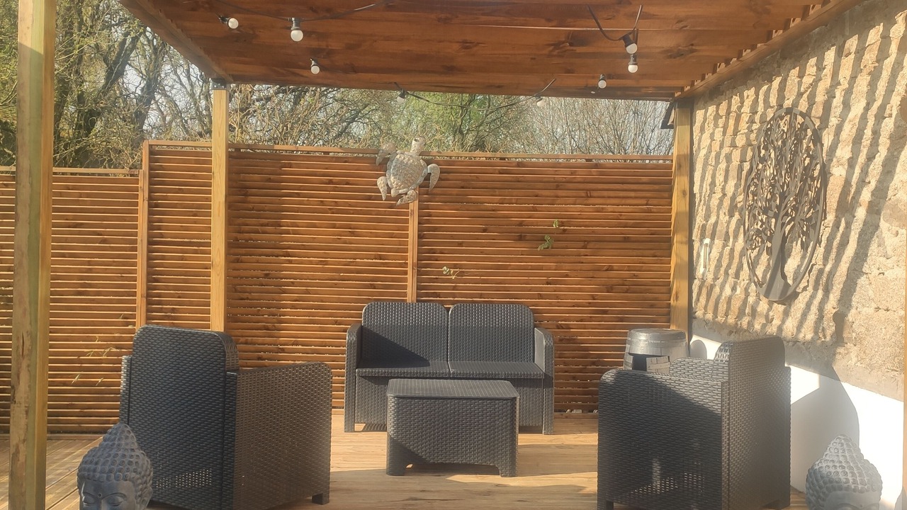 Photo of Patio Balcony in Saint-Caradec-Tregomel
