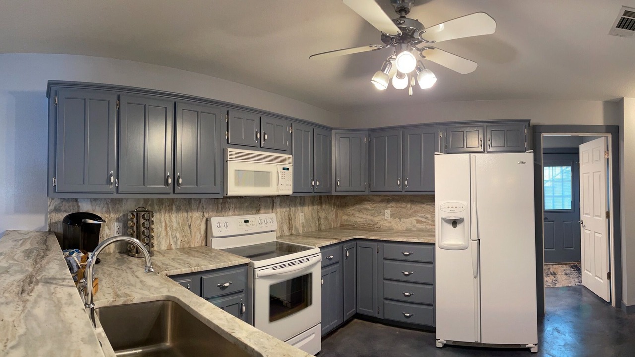 Photo of Kitchen in Log Cabin