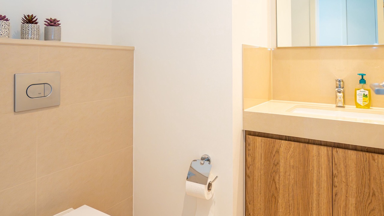 Photo of Bathroom in Trade Center
