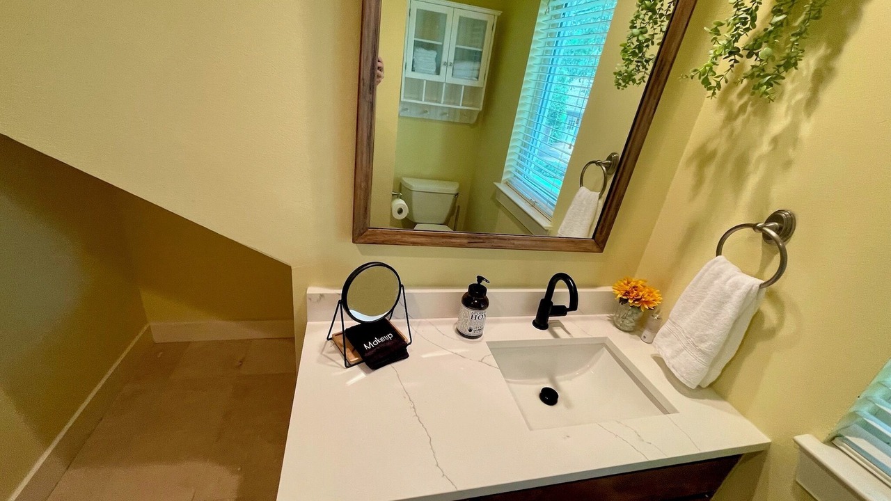 Photo of Bathroom in Log Cabin