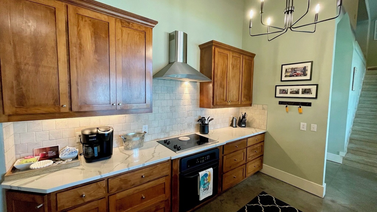 Photo of Kitchen in Log Cabin