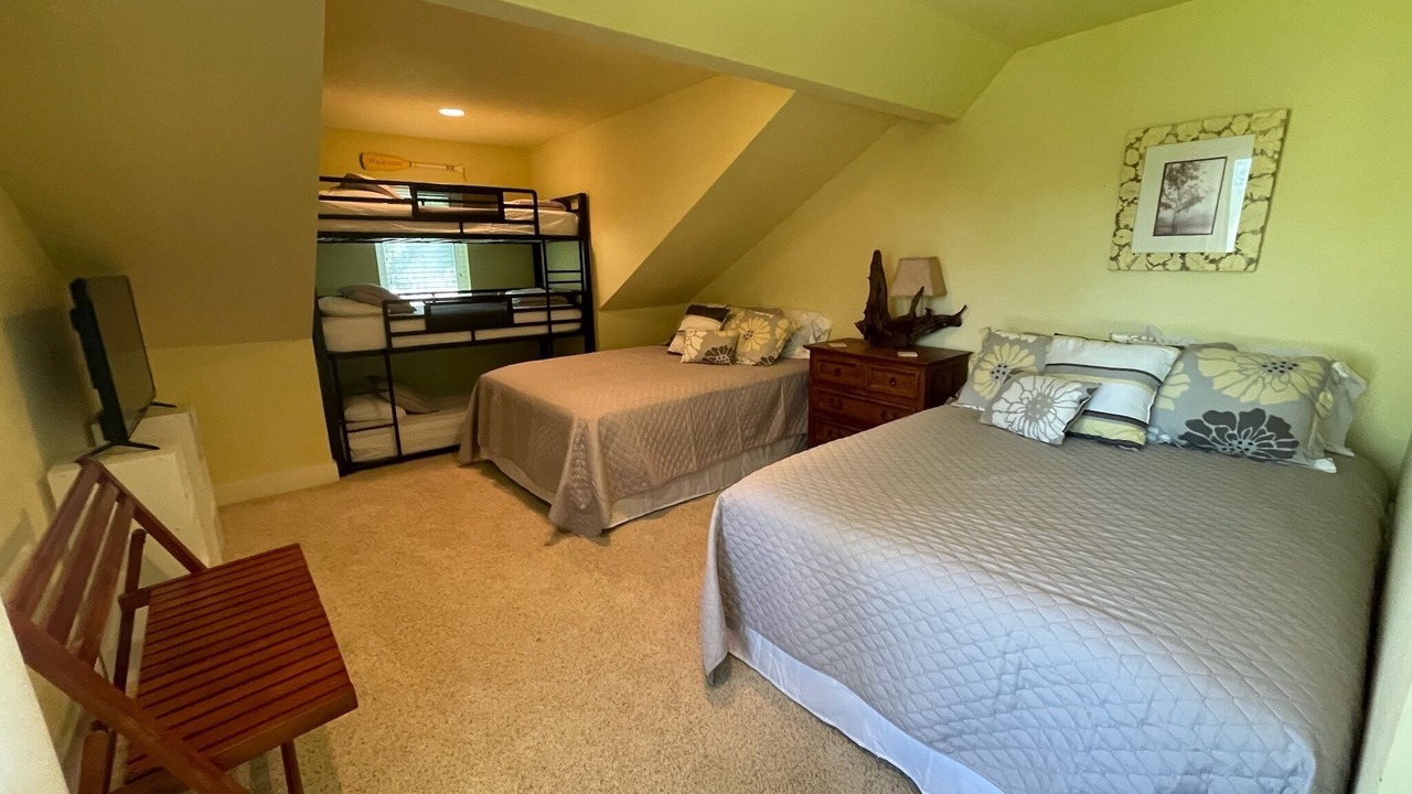 Photo of Bedroom in Log Cabin
