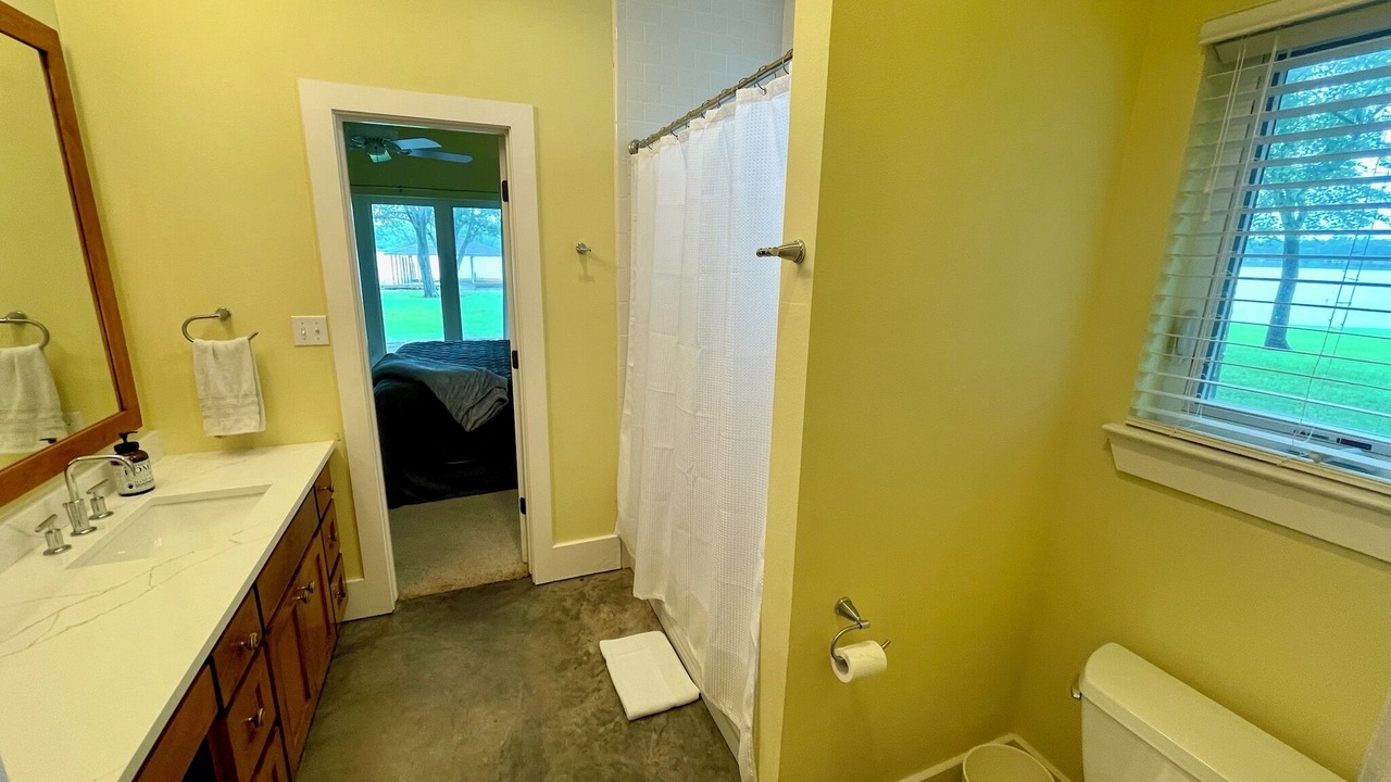 Photo of Bathroom in Log Cabin