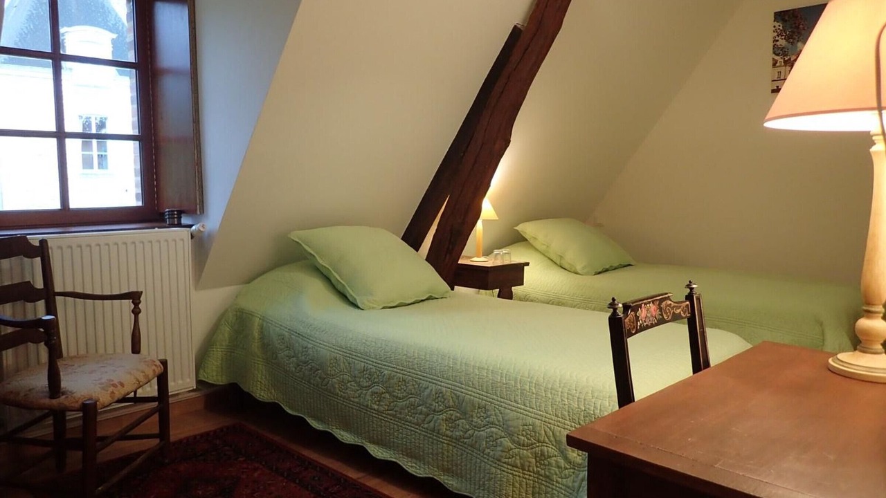 Photo of Bedroom in Tuffe Val de la Cheronne