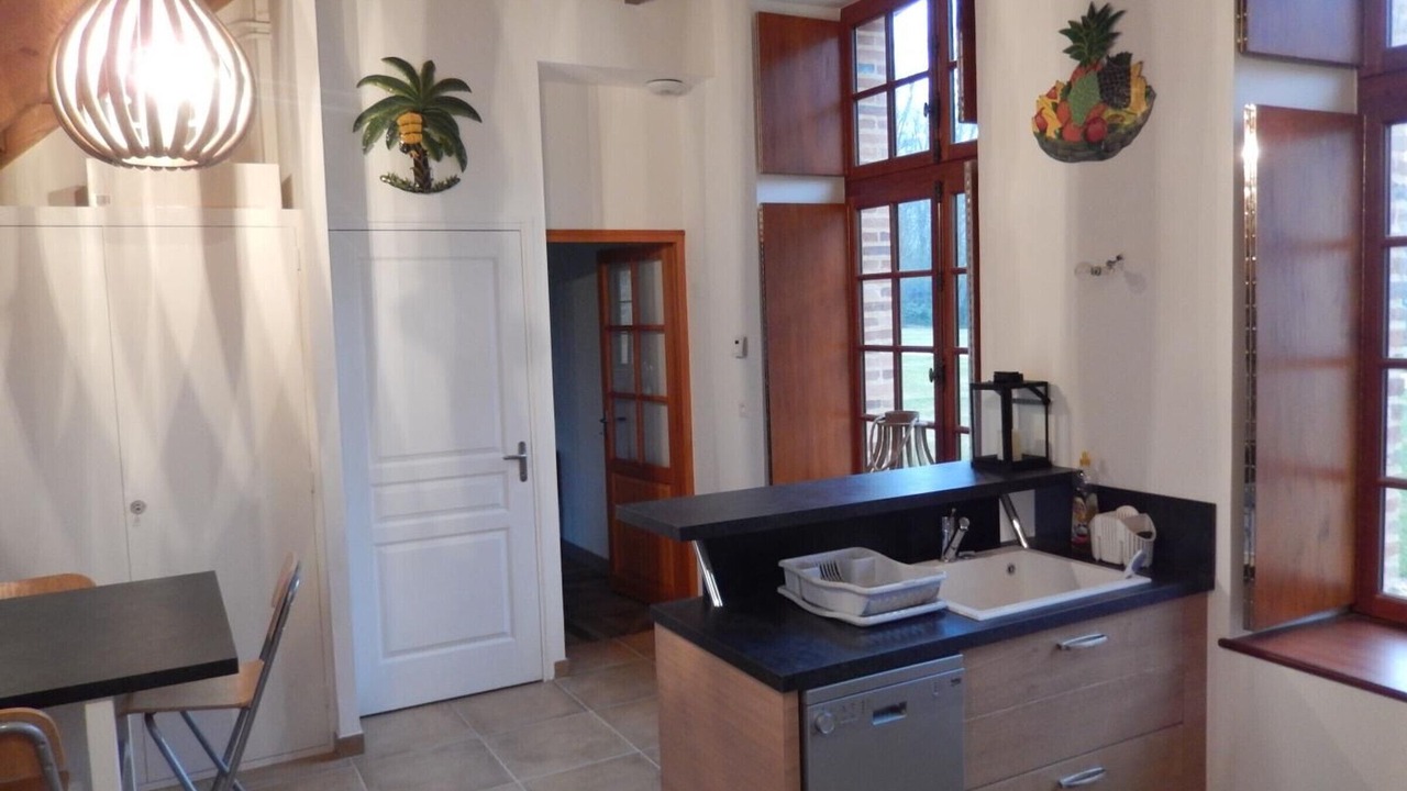 Photo of Kitchen in Tuffe Val de la Cheronne