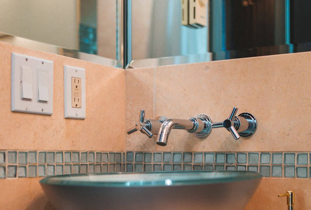 Photo of Bathroom in Historic Railroad District