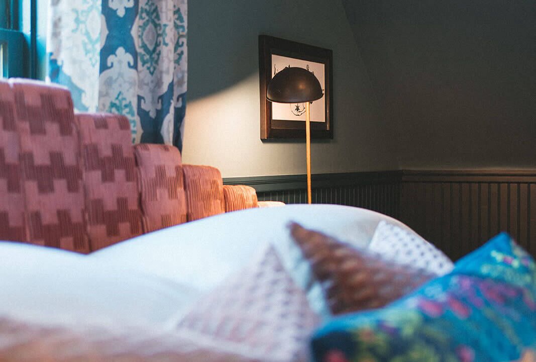 Photo of Bedroom in Historic Railroad District