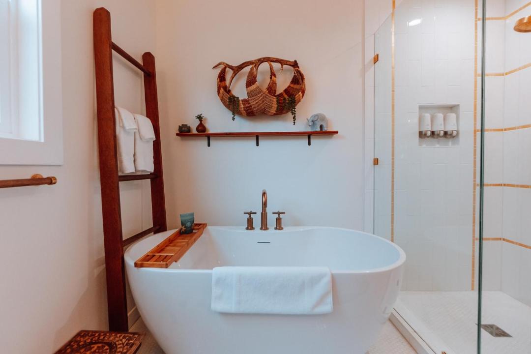 Photo of Bathroom in Historic Railroad District