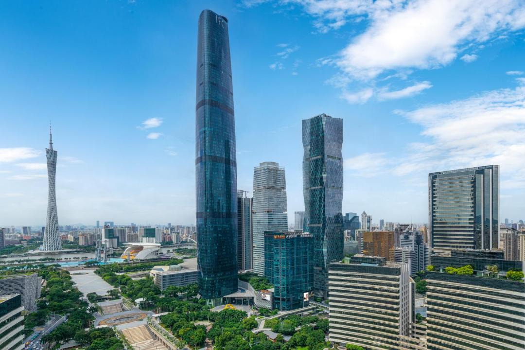 Photo of Buildings in Zhujiang New Town