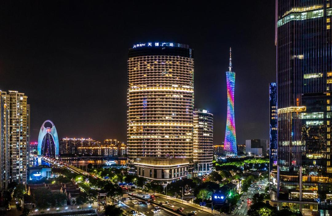 Photo of Buildings in Zhujiang New Town